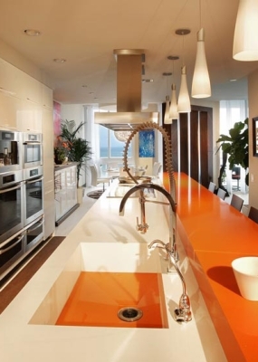 kitchen-cabinets-modern-white-080a-cq008-luxury-absolute-blanc-orange-quartz-bar-countertop